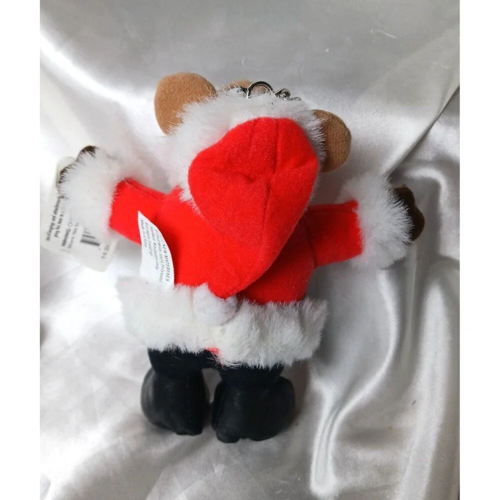 Vintage Kamhi World Spice Mice Christmas Santa Mouse Keychain